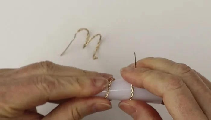 Repeat steps 1-3 to create a second identical spiral.