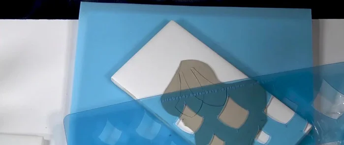 Remove the clay pieces carefully from the cutting mat.