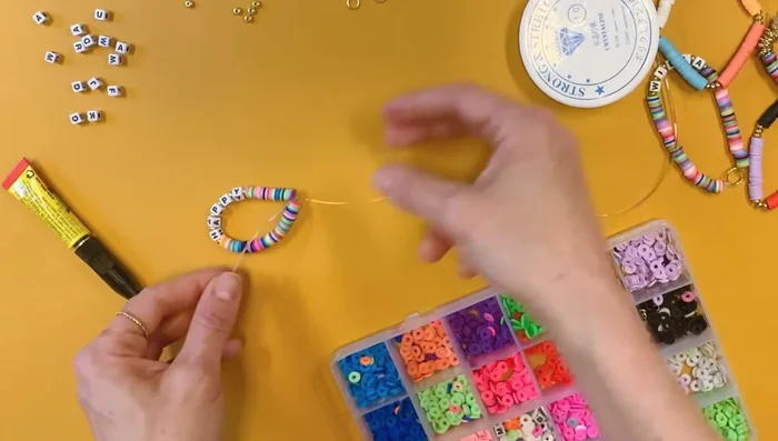 Let the glue dry completely.