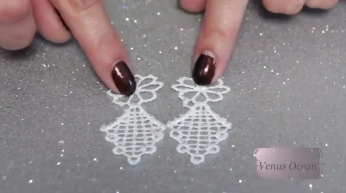 Attach earring hooks to the jump rings.