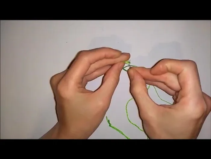 Thread beads onto cords: Thread beads onto both ends of the cord before starting the bracelet. This saves time.