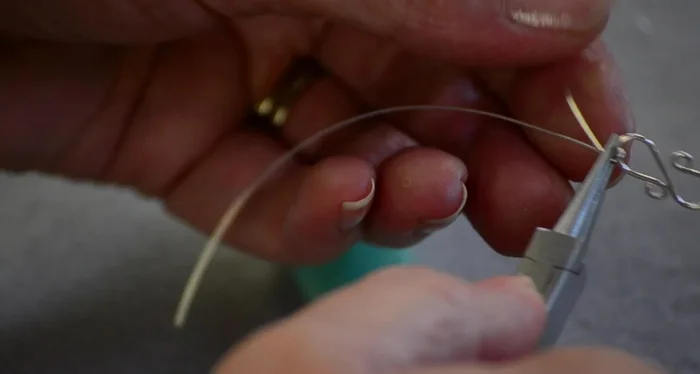 Slide a bead onto the wire.