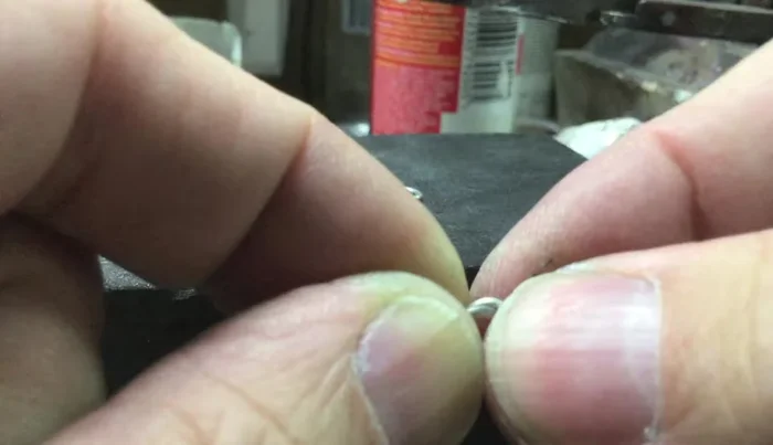 Assemble the chain: Carefully link the chain together, ensuring each link is level and parallel. Use a machine if possible to make it easier.