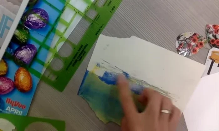 Glue designs onto cardstock for added thickness.