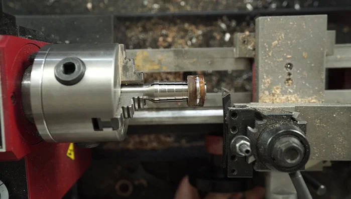 Trim and round the inner edges of the ring for a comfortable finish.