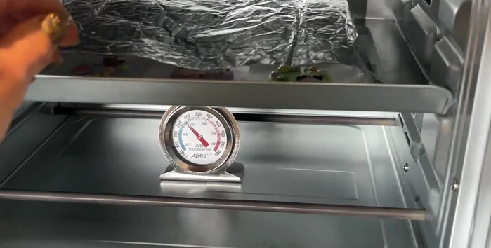 Bake polymer clay according to package instructions.