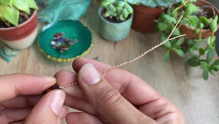 Twist the wires together.