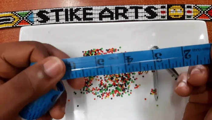 Measure and cut your fishing line, adding extra length (approx. 11 inches) for knots and the lock.