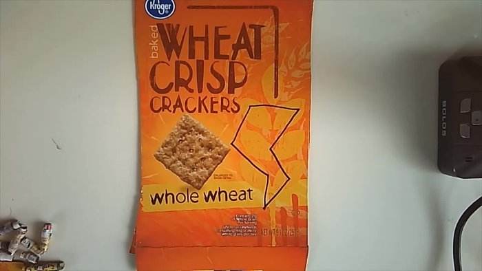 Poke a hole in your power symbol.