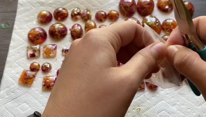 Turn the earring hooks if needed for correct alignment.