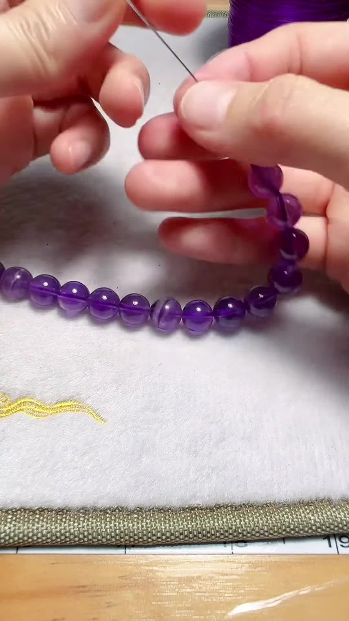 Remove the needle.