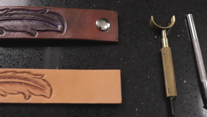 Add snaps and finish the edges.