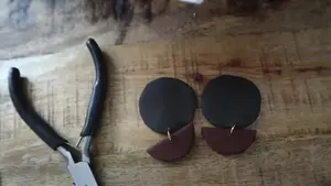 DIY Polymer Clay Earrings: Leopard Print Tutorial