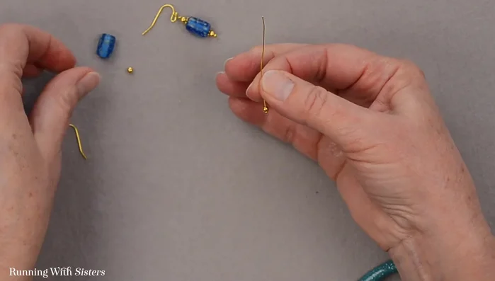 Repeat steps 1-7 for the second earring.
