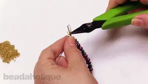 DIY Zahle Duos Wrapped Tassel Bracelet: Easy Beaded Bracelet Tutorial