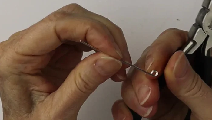 Clip the wires flush.