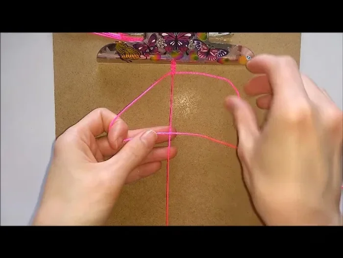 Measure as you go to ensure the desired length. Use a ruler.