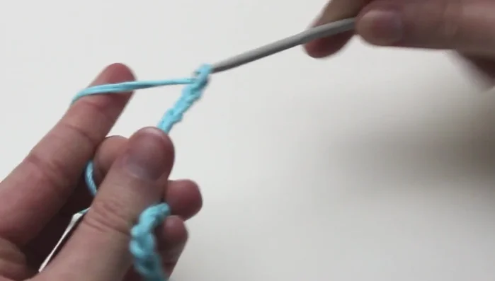 Single crochet 1 into the next 6 chains.