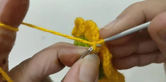 Add beads for decoration.