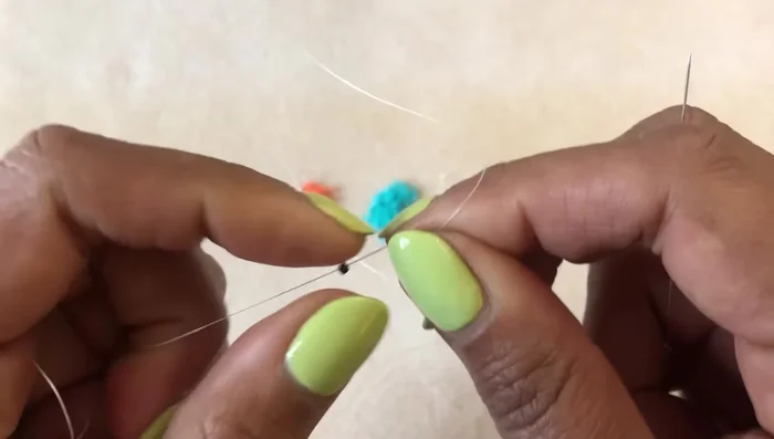 Complete 16 rows using the even count Peyote stitch.