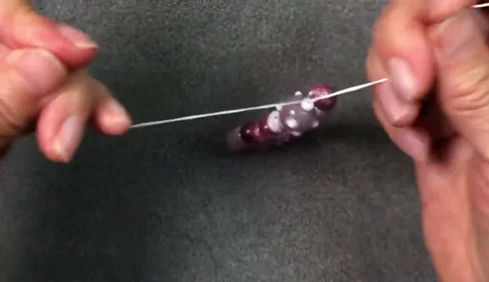 Trim Excess: Trim the excess cord close to the knots.