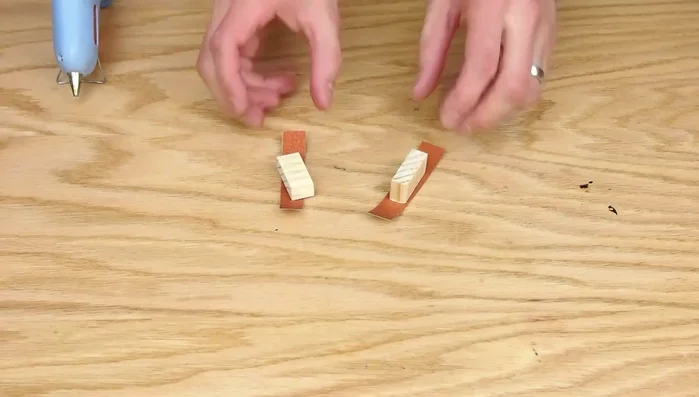 Sand the sides and edges of the wood round, apply several coats of shellac.