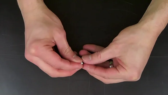 Cut a stem and leaf from another copy of the vows.