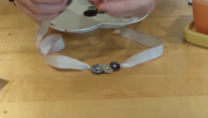 Overlap buttons slightly as you work.