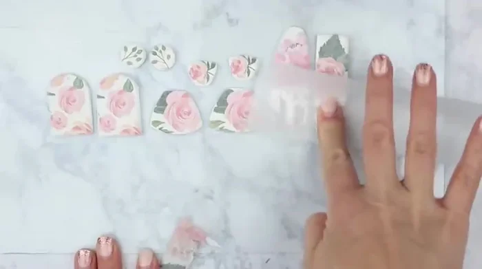 Bake the clay pieces in a preheated oven at 275°F (135°C) on a piece of cardstock on a cookie sheet (with another cookie sheet on the top rack for protection).