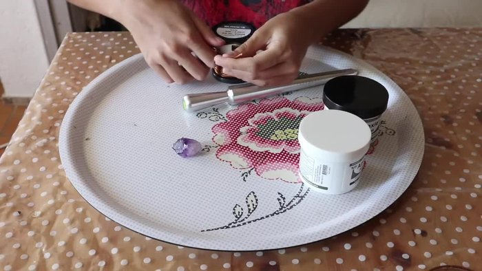 Let the epoxy cure for at least 8 hours.