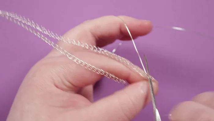 Continue adding rows, skipping one loop between each row to create spacing.