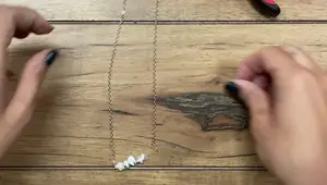 Dainty Stone Necklace DIY: A Simple & Elegant Tutorial