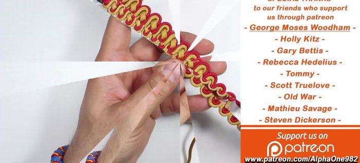 Cut and melt: Cut off the excess cord and melt the ends to prevent fraying.