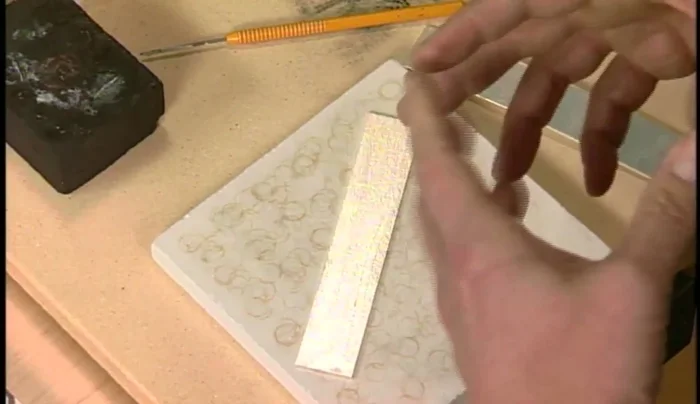 Maintain the temperature for about 30 seconds to a minute to allow the crystals to grow and soften the metal.