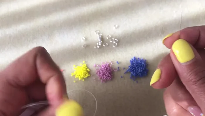 Cut approximately four feet of FireLine thread.